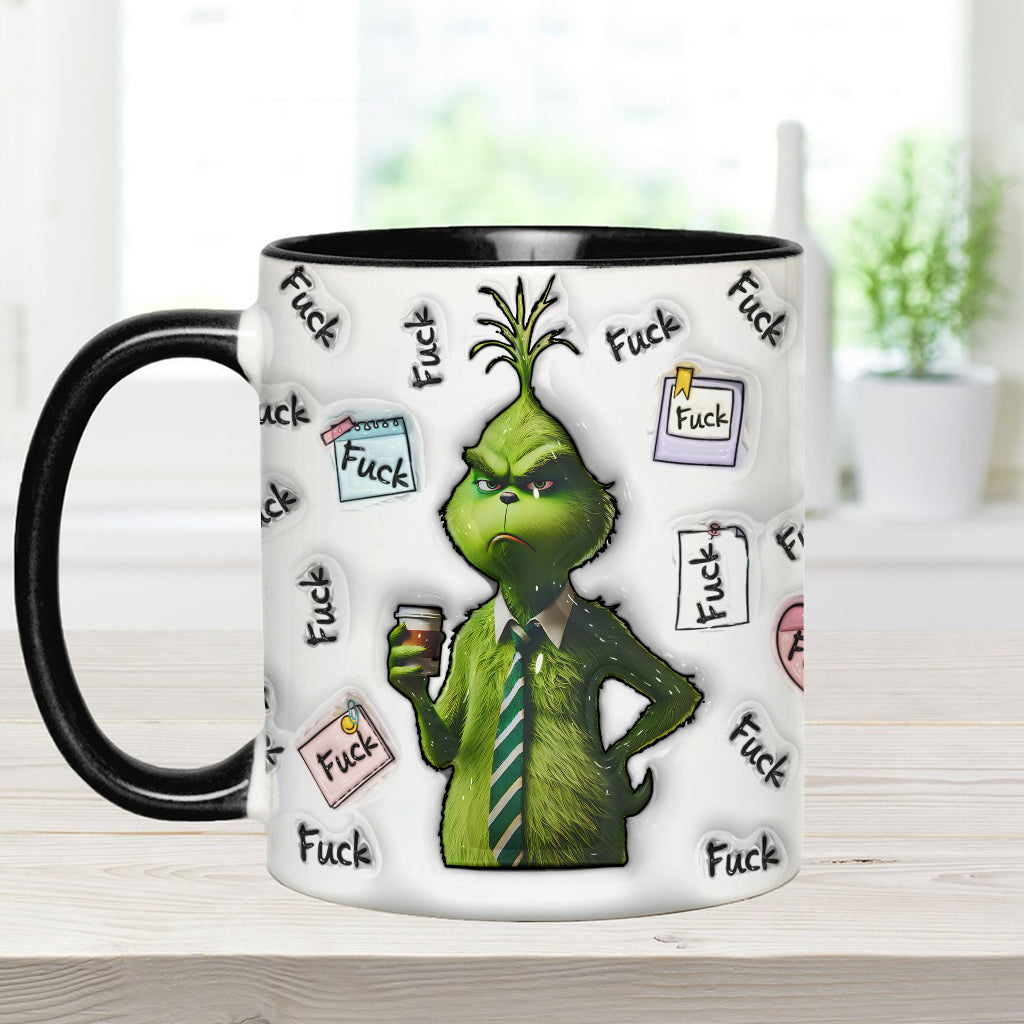 My Vocabulary - Personalized Stole Christmas Accent Mug