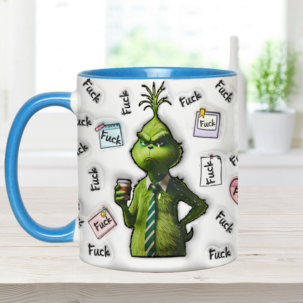 My Vocabulary - Personalized Stole Christmas Accent Mug