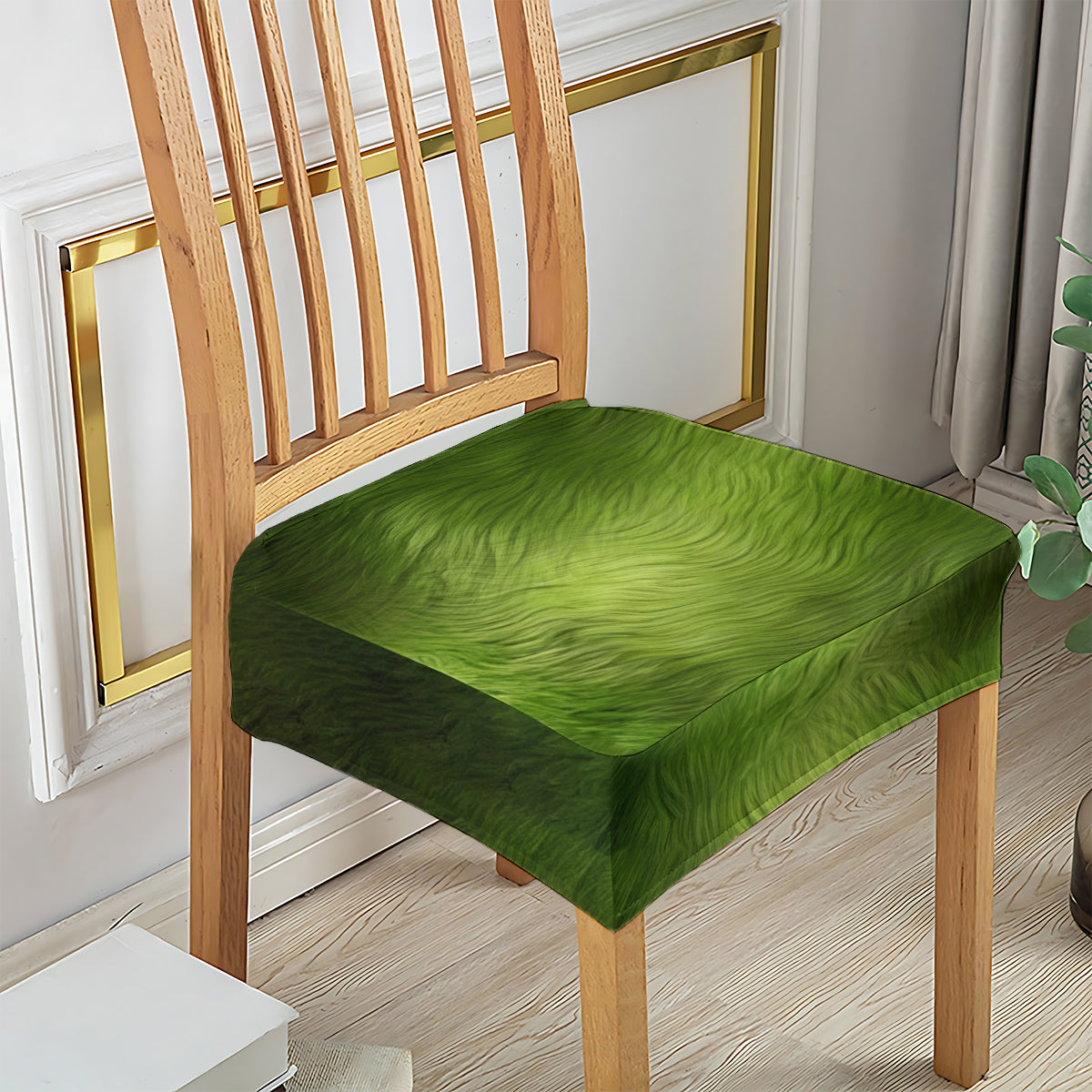 Mischievous Family - Personalized Stole Christmas Chair Cover Set