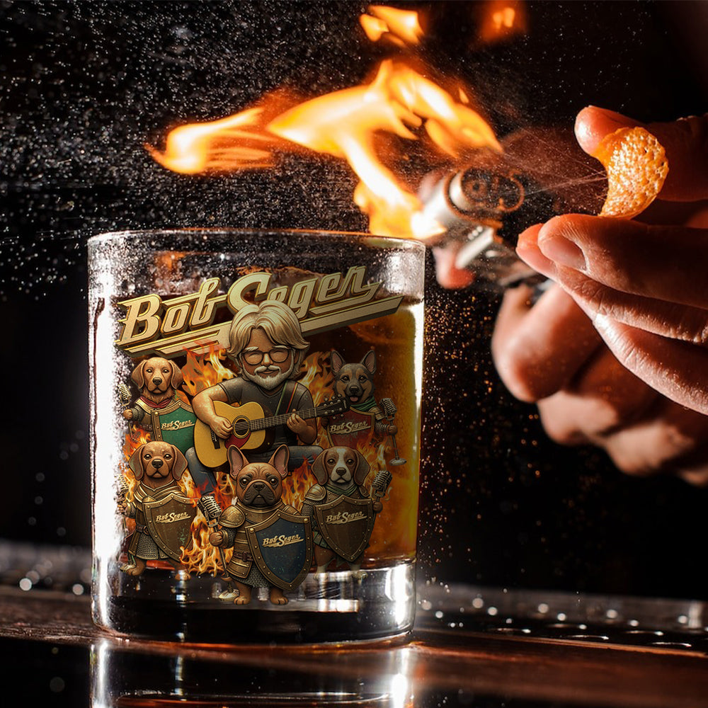 Gardiens du Rock - Verre à whisky Roi du Rock and Roll