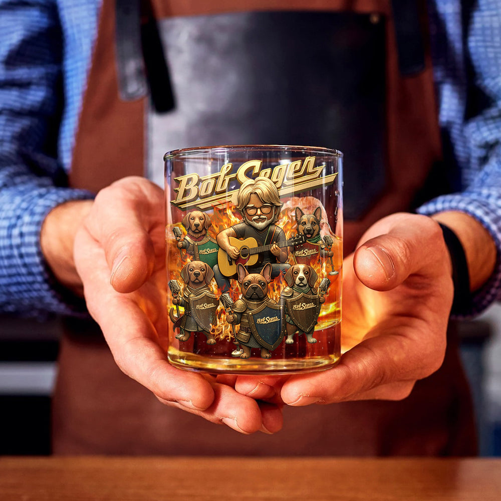 Gardiens du Rock - Verre à whisky Roi du Rock and Roll