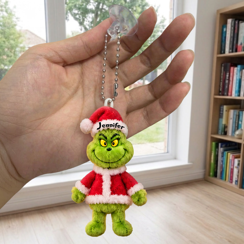 It's Time - Personalized Stole Christmas Tumbler With Plush Charm