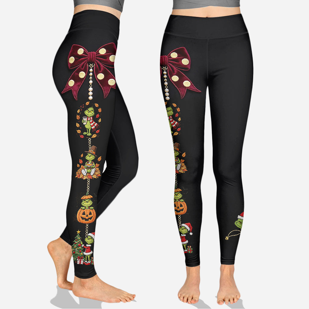 Merry Christmas - Personalized Stole Christmas Hoodie and Leggings