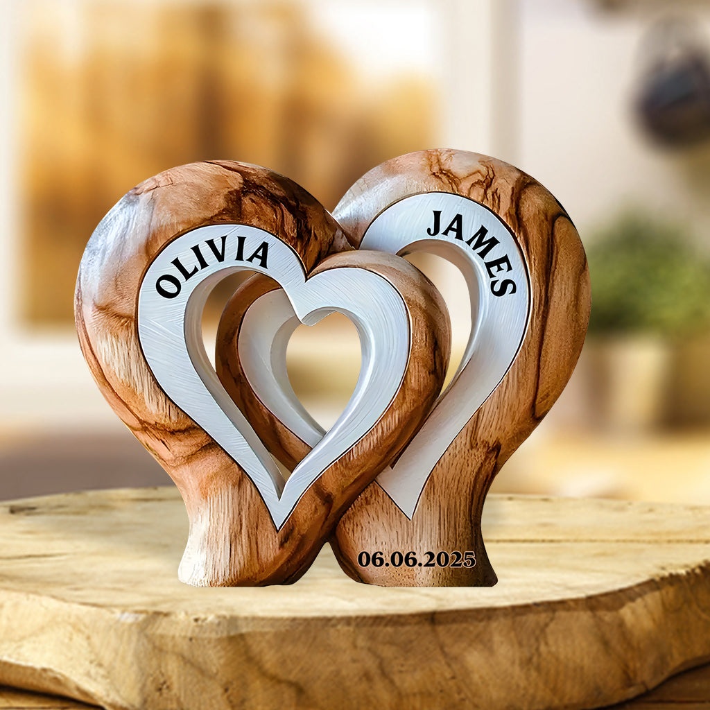 Toi et moi, on gère - Plaque acrylique personnalisée pour couple