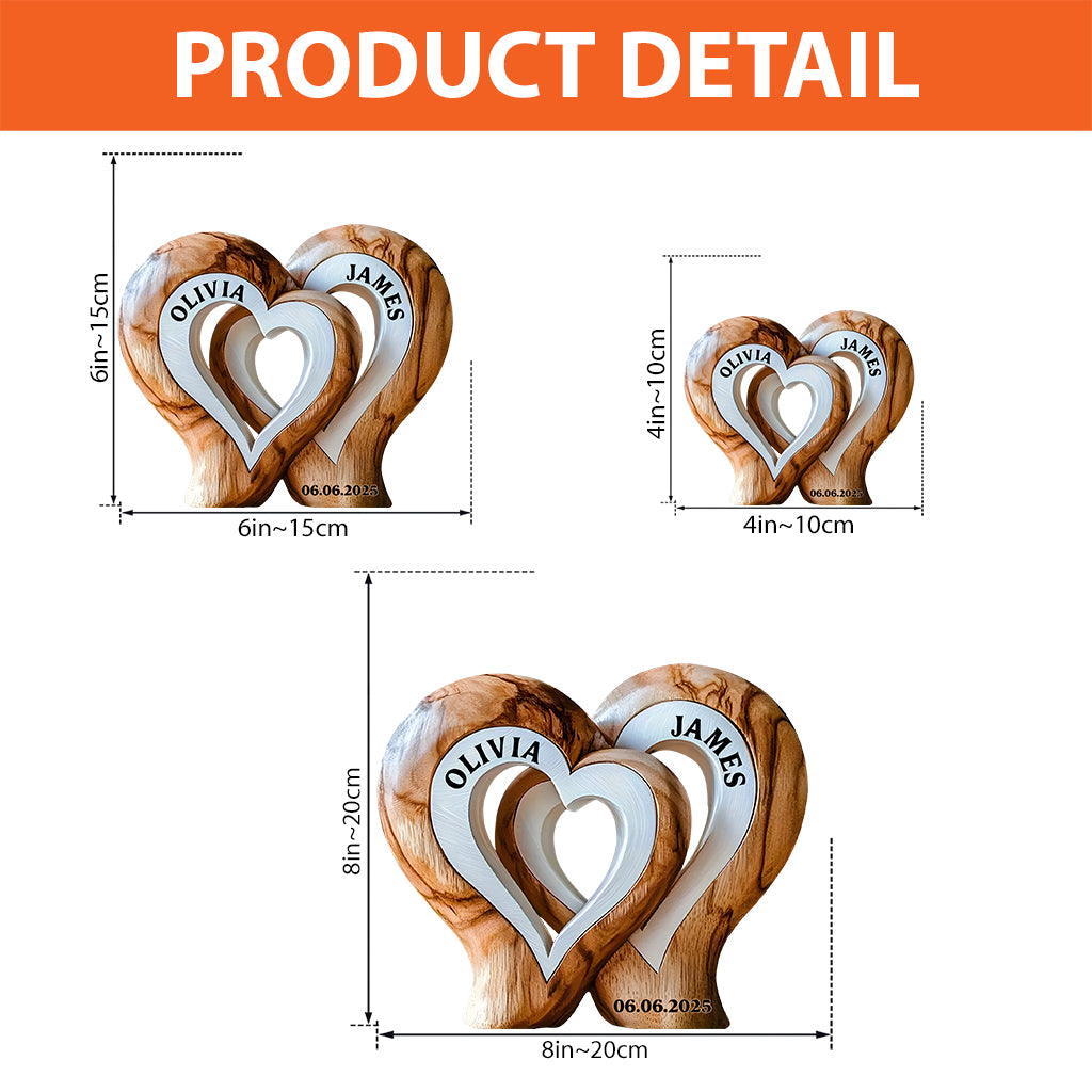 Toi et moi, on gère - Plaque acrylique personnalisée pour couple