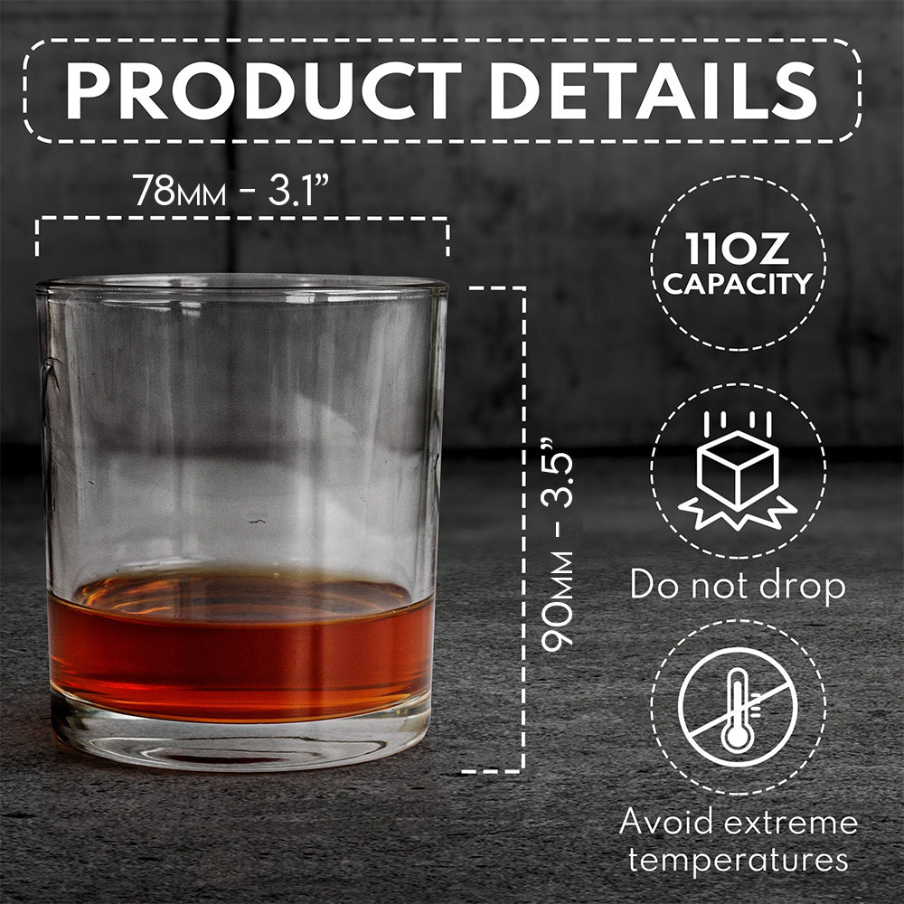 Motorhead on Stage - Personalized Motorhead Whiskey Glass