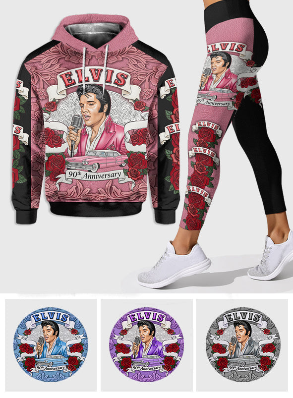 There Must Be Light Shinning Brighter Somewhere - Personalized King of Rock and Roll Hoodie and Leggings