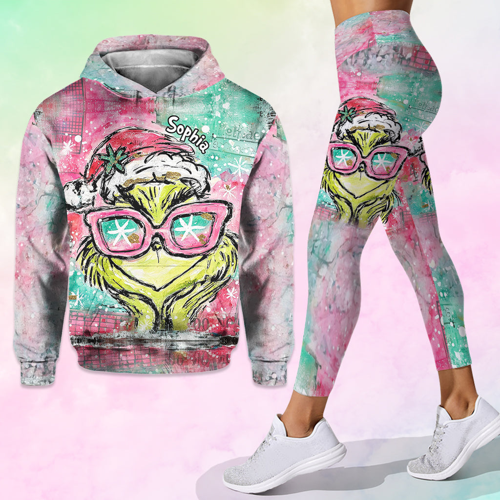 Merry Christmas - Personalized Stole Christmas Hoodie and Leggings