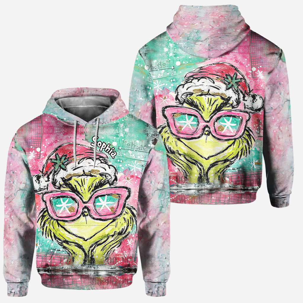 Merry Christmas - Personalized Stole Christmas Hoodie and Leggings