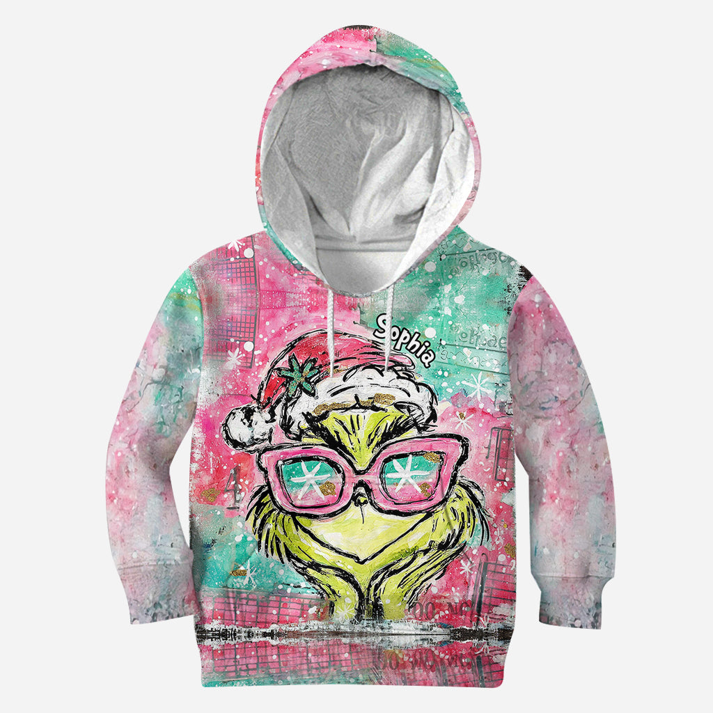 Merry Christmas - Personalized Stole Christmas Hoodie and Leggings
