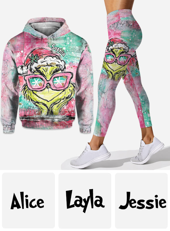Merry Christmas - Personalized Stole Christmas Hoodie and Leggings