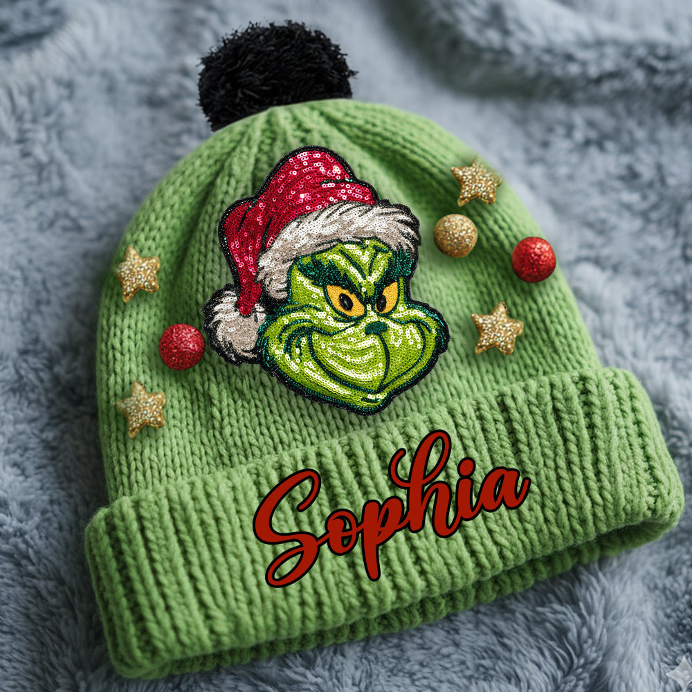 Ew People - Bonnet de Noël personnalisé avec étole