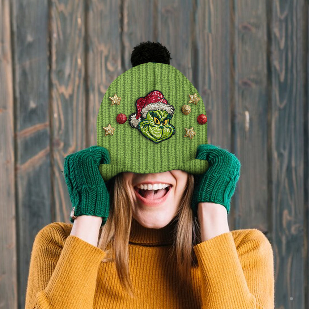 Ew People - Bonnet de Noël personnalisé avec étole
