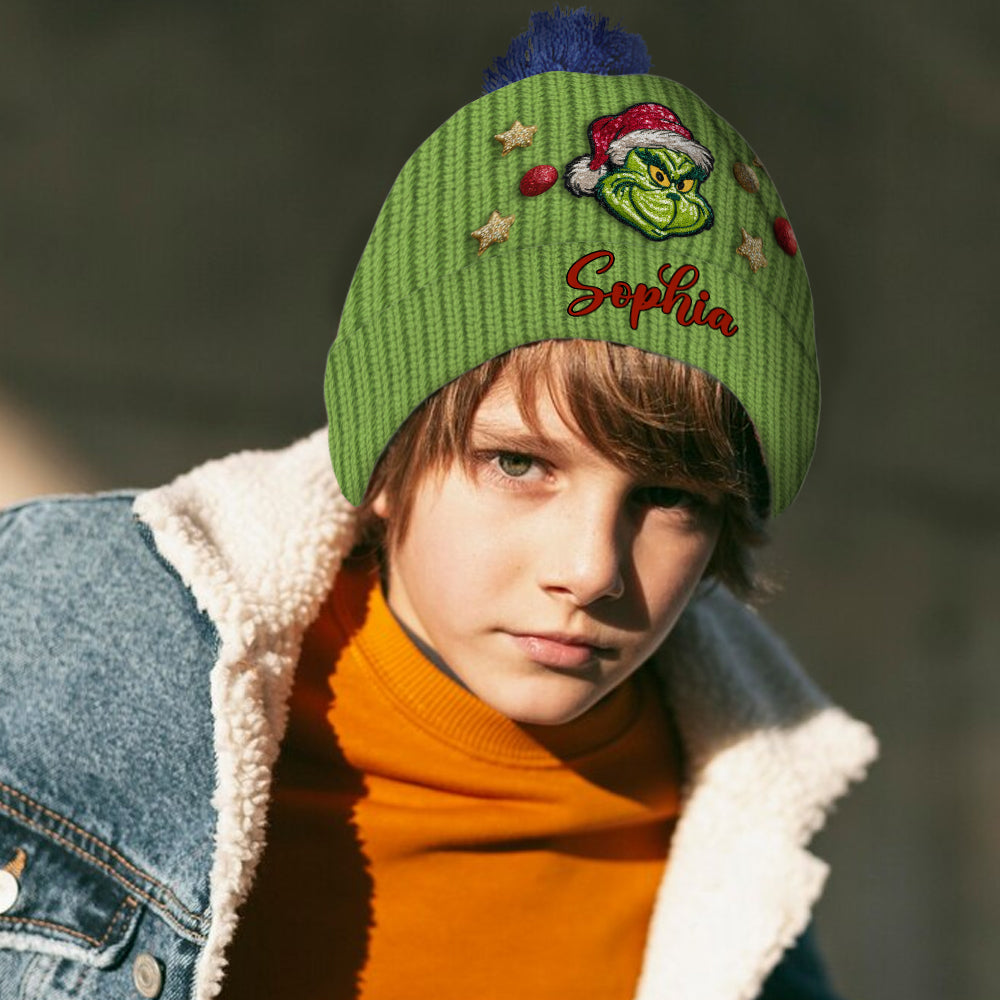Ew People - Bonnet de Noël personnalisé avec étole