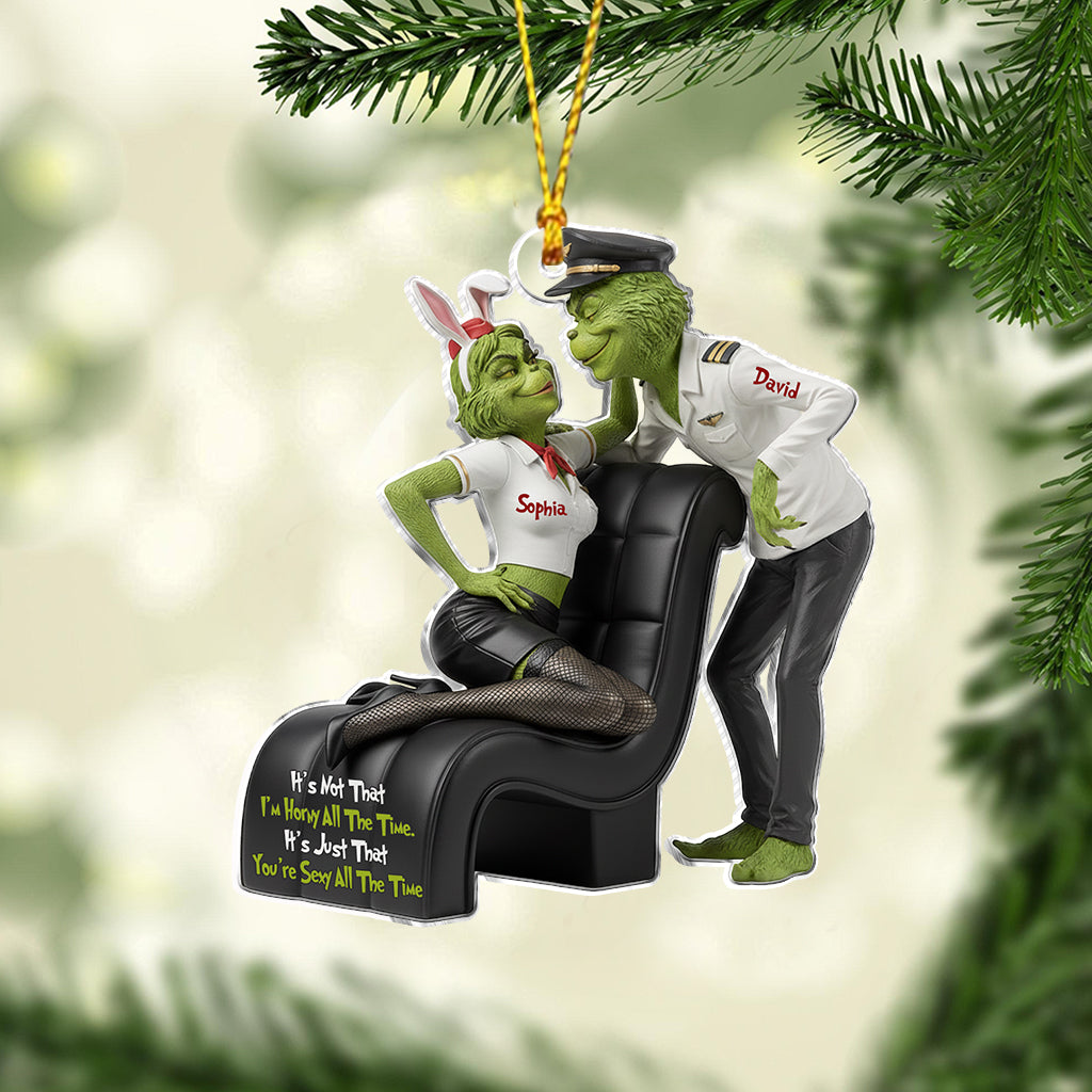 Cadeau de Noël pour couples - Étole personnalisée - Ornement de Noël