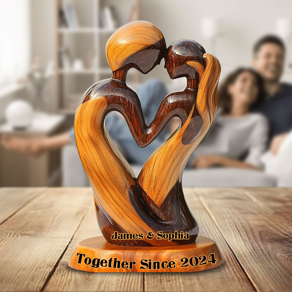 You And Me We Got This - Personalized Couple Custom Shaped Acrylic Plaque