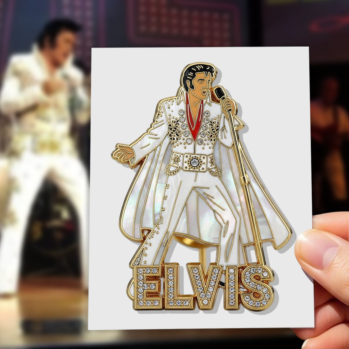 Rockin' Forever - King of Rock and Roll Pin