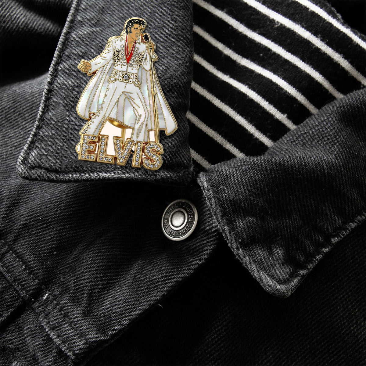 Rockin' Forever - King of Rock and Roll Pin