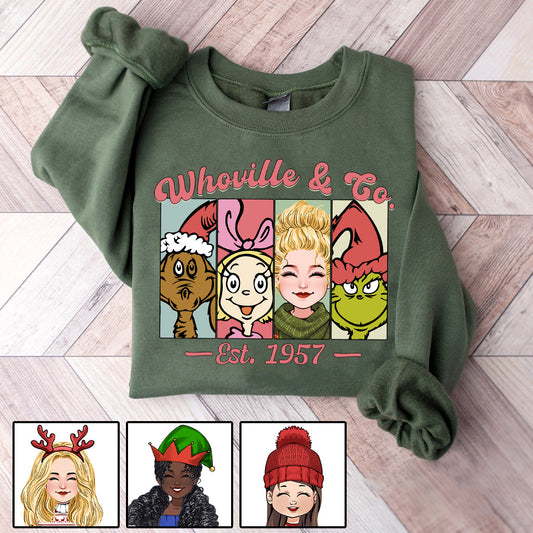 Green Mischief - Chemise personnalisée « Volé Noël »