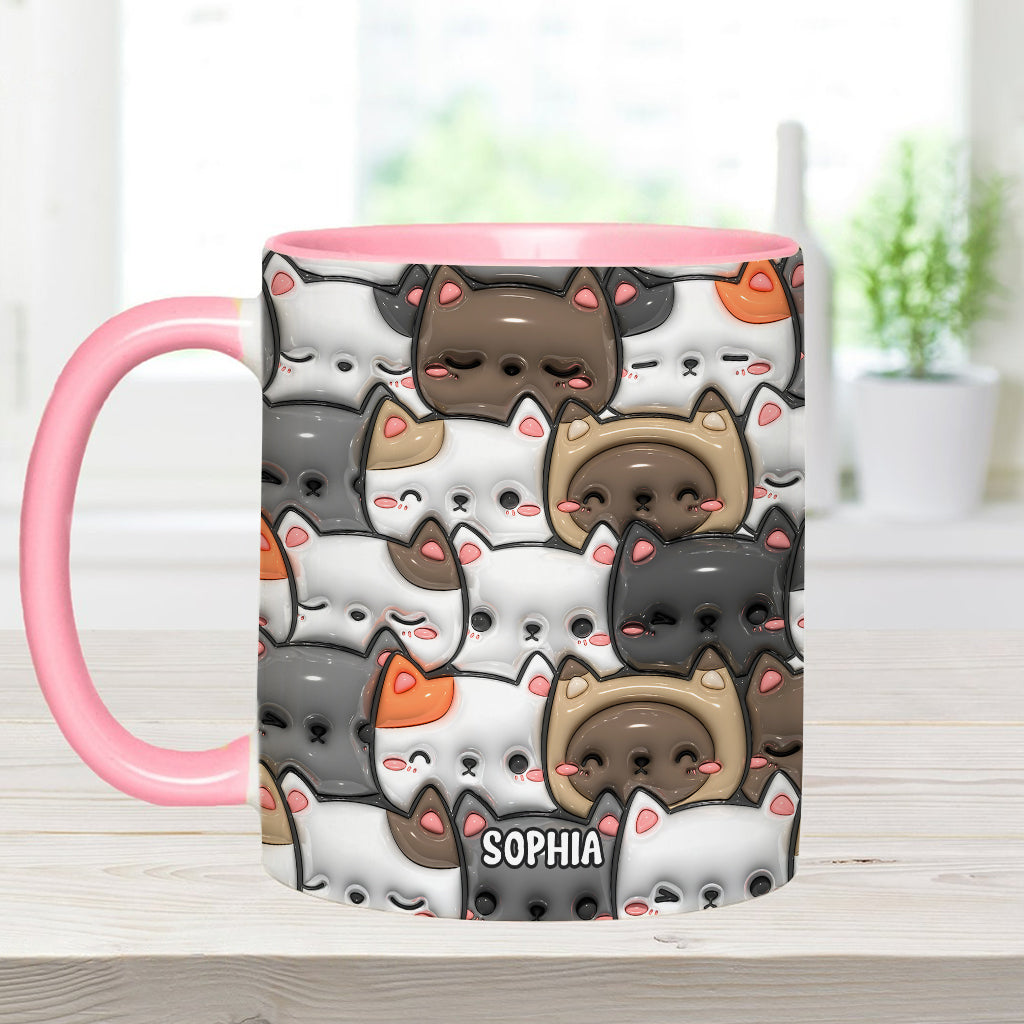 Oui, j'ai besoin de tous ces chats ! – Mug personnalisé à motif chat