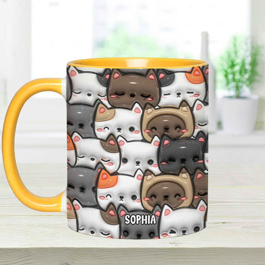 Oui, j'ai besoin de tous ces chats ! – Mug personnalisé à motif chat