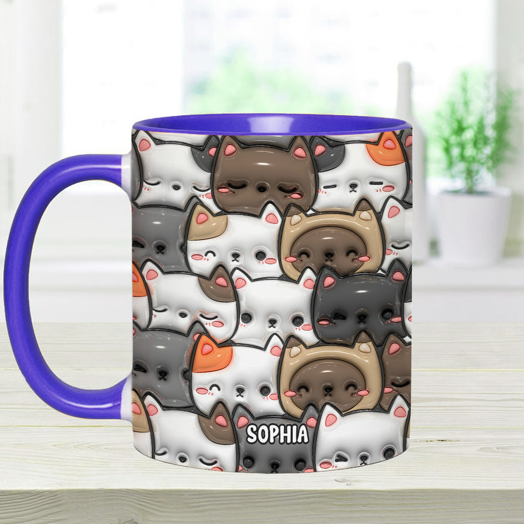 Oui, j'ai besoin de tous ces chats ! – Mug personnalisé à motif chat