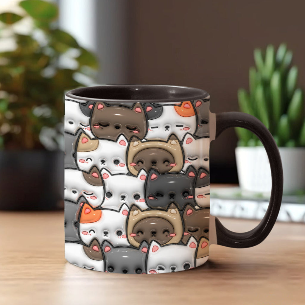 Oui, j'ai besoin de tous ces chats ! – Mug personnalisé à motif chat