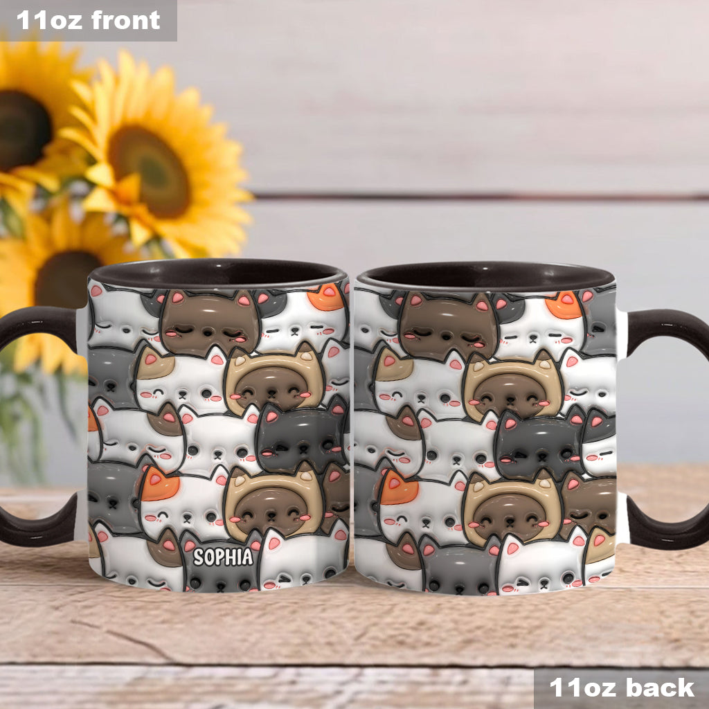 Oui, j'ai besoin de tous ces chats ! – Mug personnalisé à motif chat