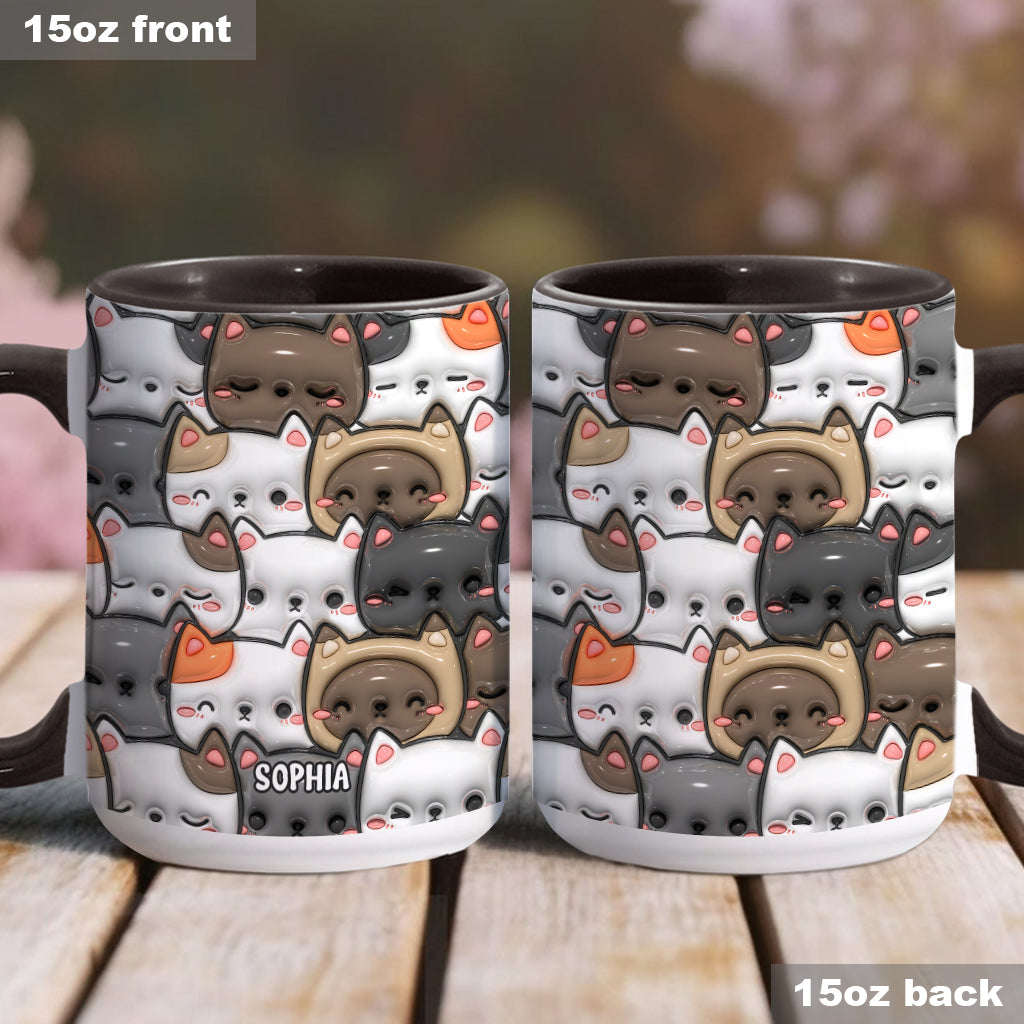 Oui, j'ai besoin de tous ces chats ! – Mug personnalisé à motif chat