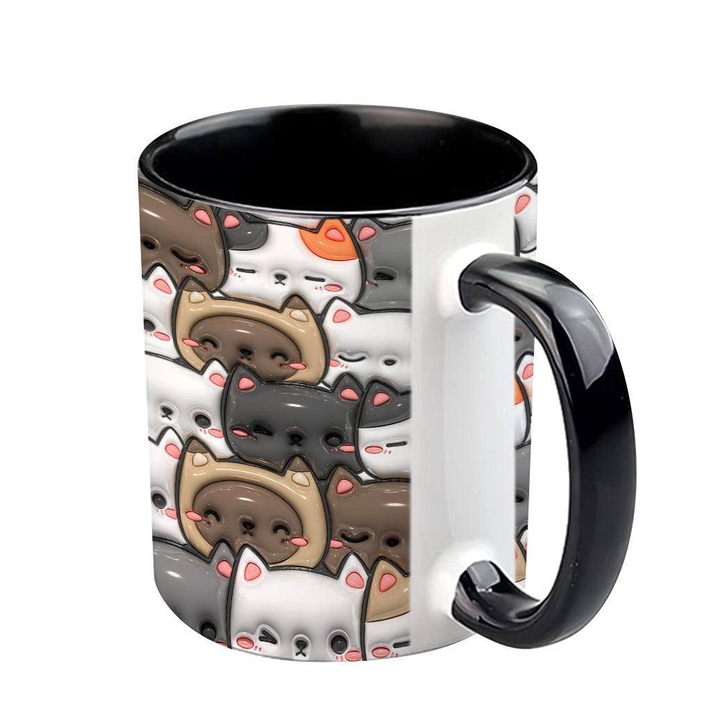 Oui, j'ai besoin de tous ces chats ! – Mug personnalisé à motif chat