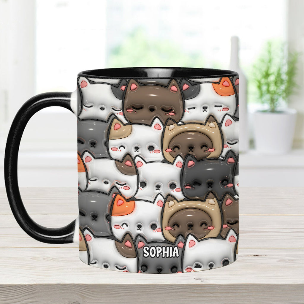Oui, j'ai besoin de tous ces chats ! – Mug personnalisé à motif chat