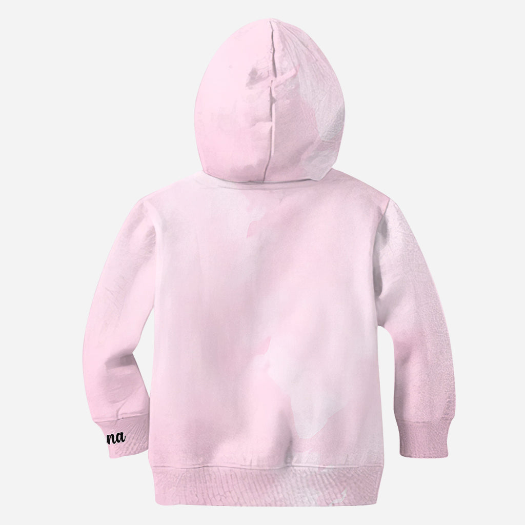 En octobre, on porte du rose - T-shirt personnalisé intégral pour la sensibilisation au cancer du sein