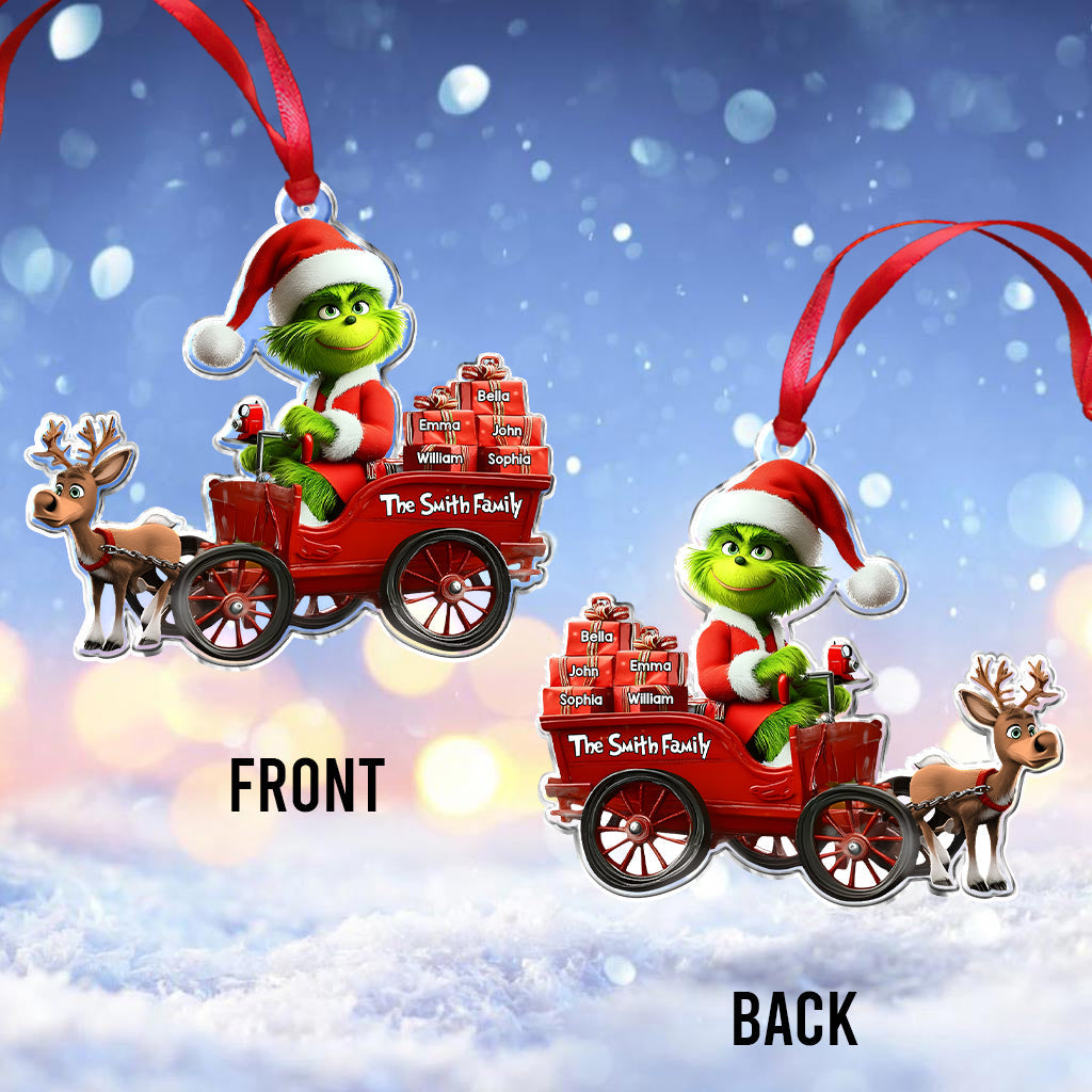 Celui qui a volé Noël - Ornement de Noël personnalisé