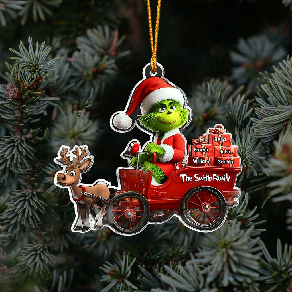 Celui qui a volé Noël - Ornement de Noël personnalisé