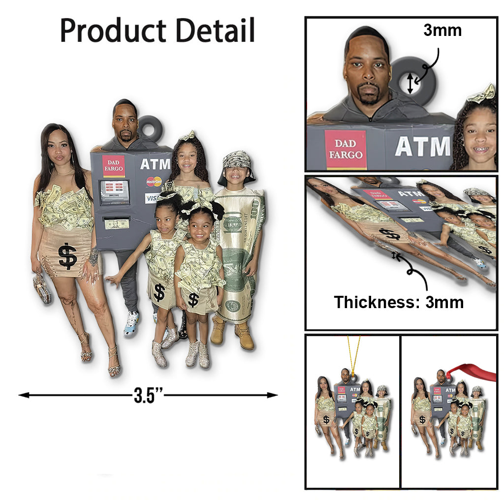 Merry Christmas - Personalized Family Ornament