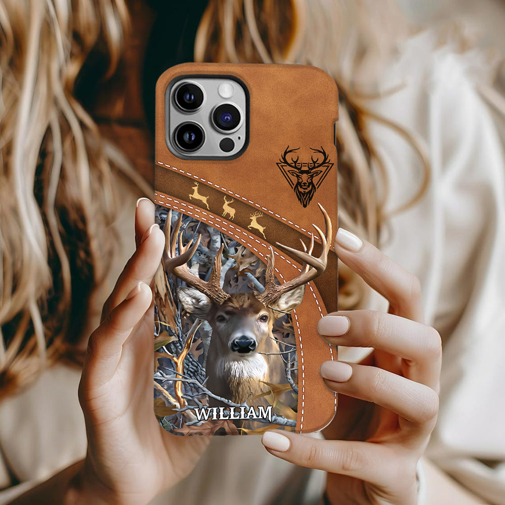 Passionné de chasse - Coque de téléphone personnalisée avec motif intégral sur le thème de la chasse