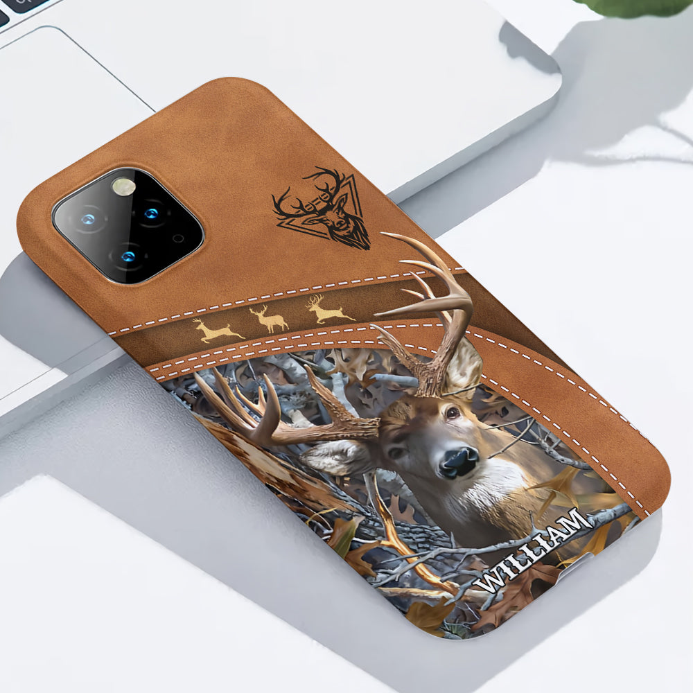 Passionné de chasse - Coque de téléphone personnalisée avec motif intégral sur le thème de la chasse