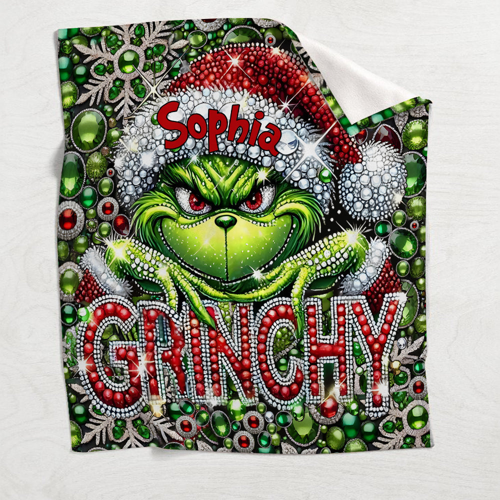 Joyeux Grinchmas - Étole de Noël personnalisée
