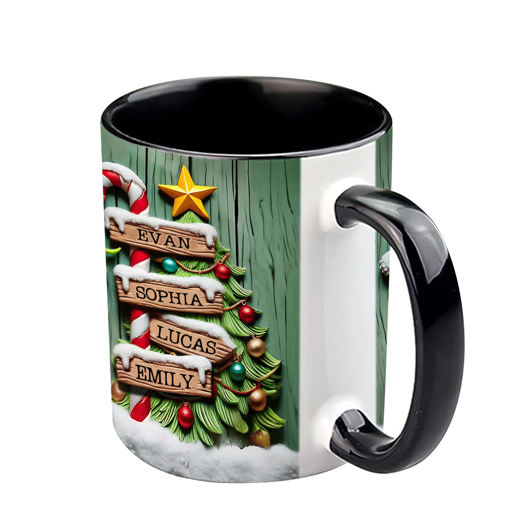 Joyeux Noël - Mug personnalisé avec étole de Noël