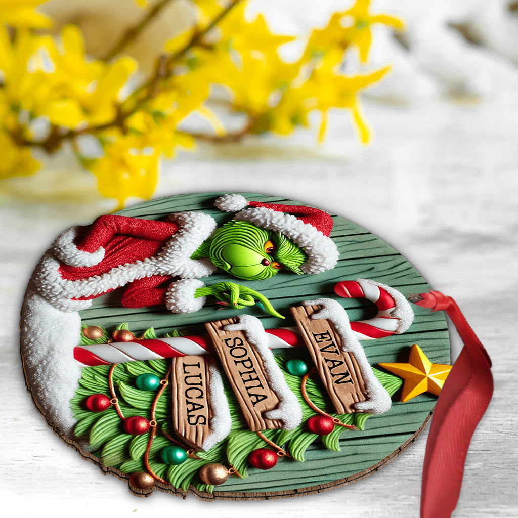 Merry Christmas - Personalized Stole Christmas Ornament