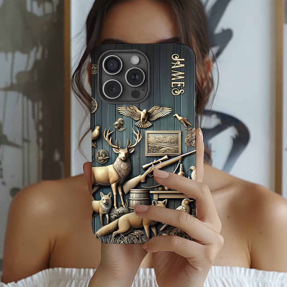 Vintage Tools - Personalized Hunting Full Print Phone Case