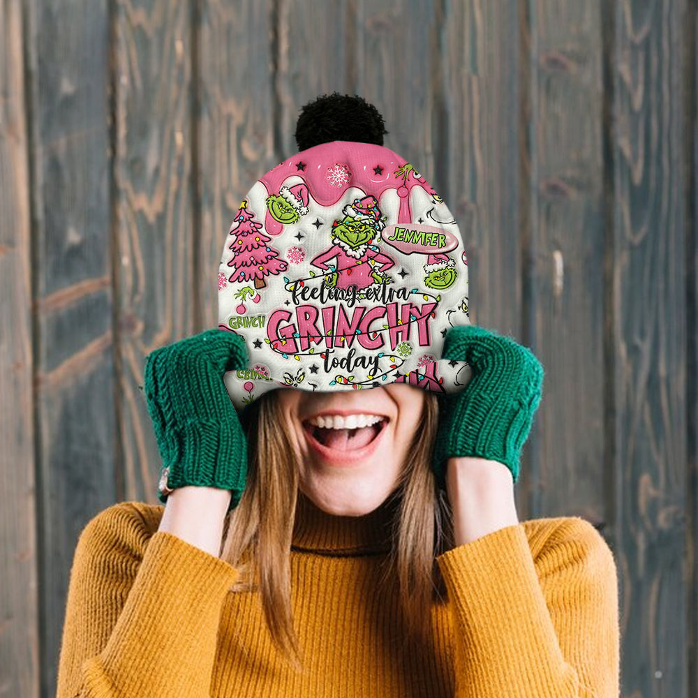 Joyeux Noël - Bonnet de Noël personnalisé avec étole
