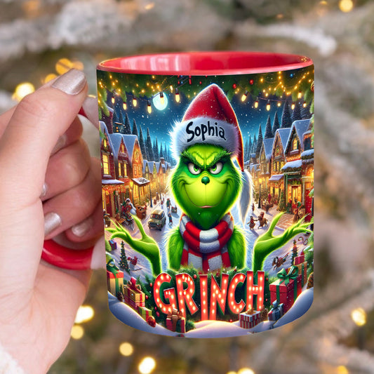 Joyeux Noël - Mug personnalisé avec étole de Noël