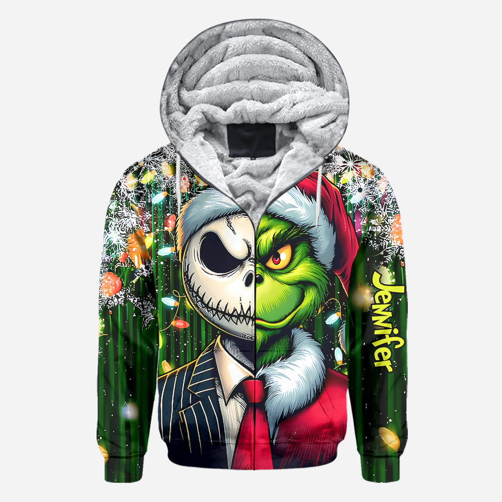 Joyeux Noël - T-shirt personnalisé avec étole de Noël