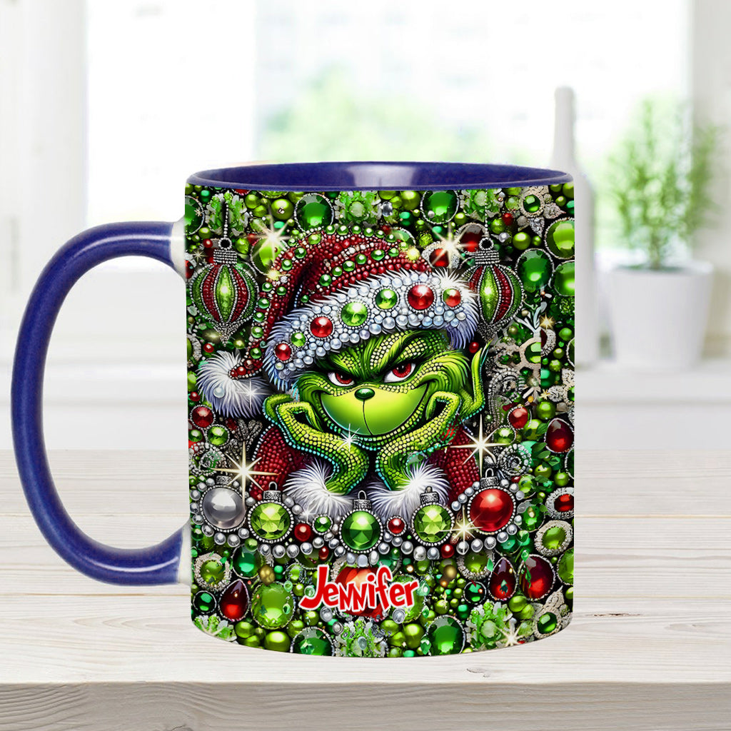 Joyeux Noël - Mug personnalisé avec étole de Noël