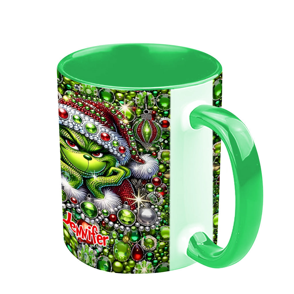 Joyeux Noël - Mug personnalisé avec étole de Noël