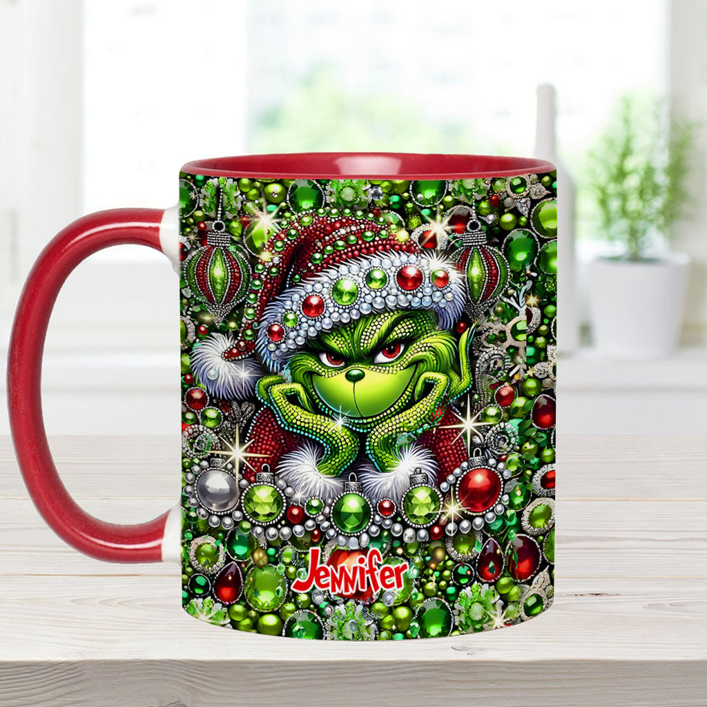 Joyeux Noël - Mug personnalisé avec étole de Noël