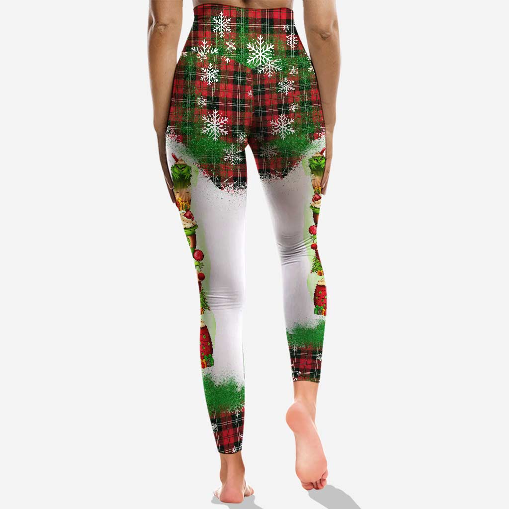 Joyeux Noël ! - Écharpe de Noël personnalisée, sweat à capuche et leggings de Noël