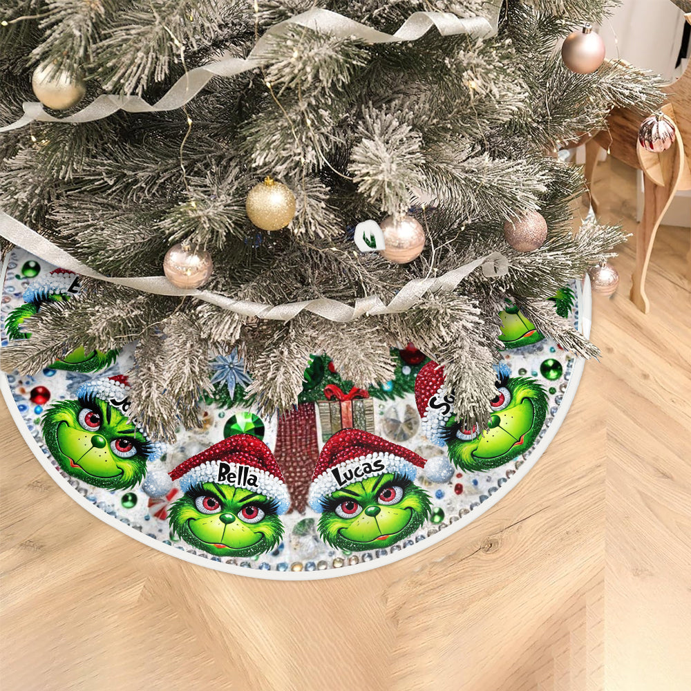 Joyeux Grinchmas - Étole de Noël personnalisée