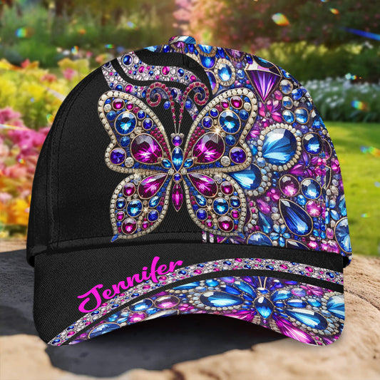 Sparkle Butterfly - Casquette classique papillon personnalisée